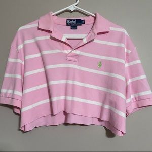 Cropped Ralph Lauren polo